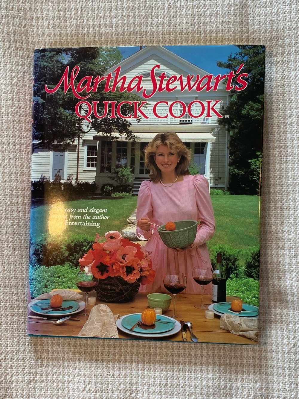 Martha Stewart First Edition 1983 Hardcover Cookbook.  For Collectors!